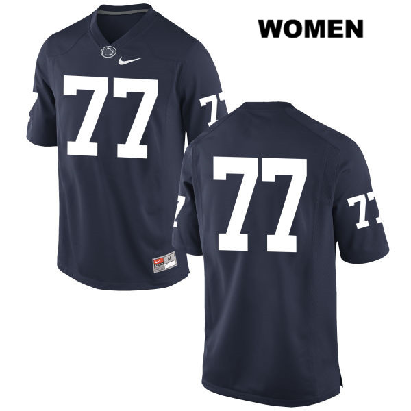 NCAA Nike Women's Penn State Nittany Lions Chasz Wright #77 College Football Authentic No Name Navy Stitched Jersey YII8098LZ
